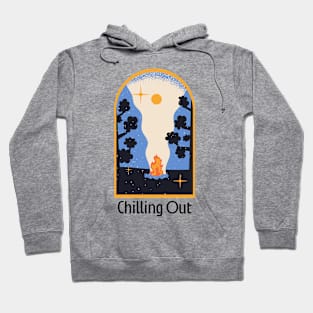 Chilling Out Outdoors Hoodie